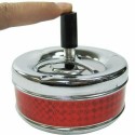 Posacenere con coperchio porta sigarette pulizia 13 cm da tavolo ufficio smoke