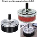 Posacenere con coperchio porta sigarette pulizia 13 cm da tavolo ufficio smoke