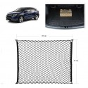 Rete auto portaoggetti tasca ferma bagagli rete flessibile 80x50 cm bagagliaio
