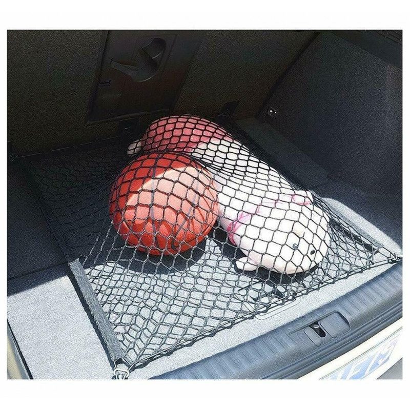 DOBO Rete auto portaoggetti tasca ferma bagagli rete flessibile 80x...