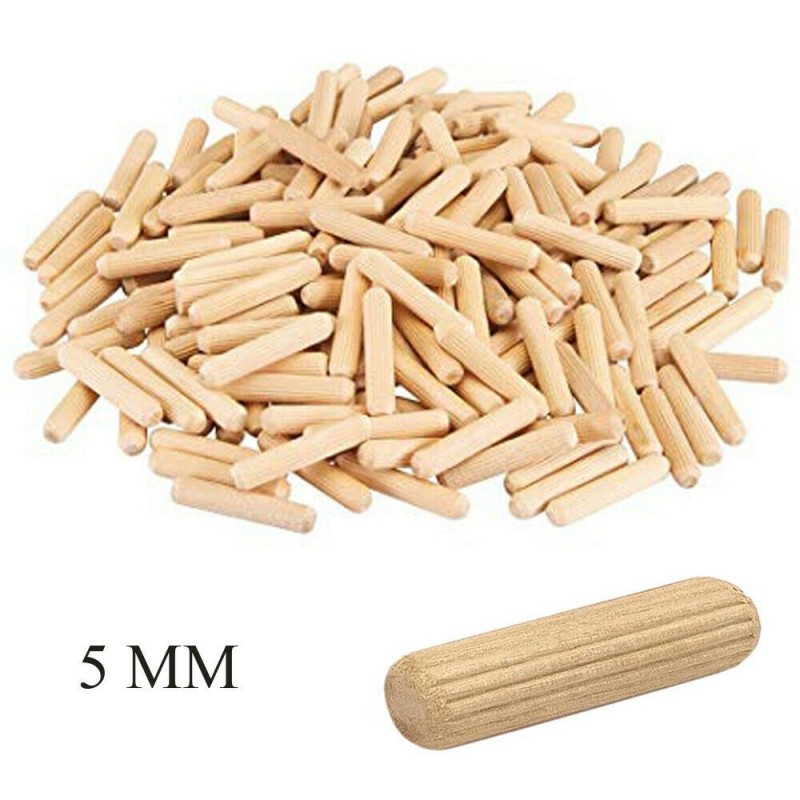 Tasselli in legno spine di giunzione valdomo 5 MM fissaggio ferramenta bricolage