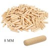 DOBO Tasselli in legno spine di giunzione valdomo 8 MM fissaggio fe...
