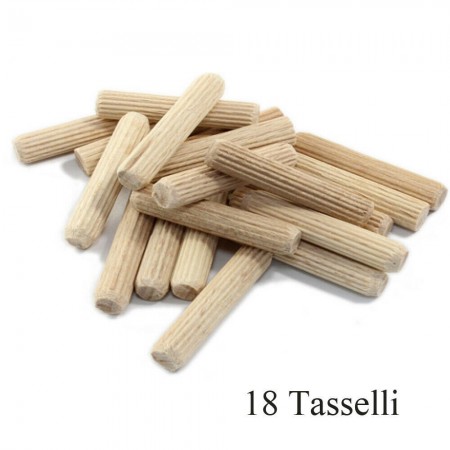 Tasselli in legno spine di giunzione valdomo 10 MM fissaggio ferramenta brico