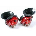 Coppia trombe clacson bitonali 12V auto moto camper tuning 112 DB automobile