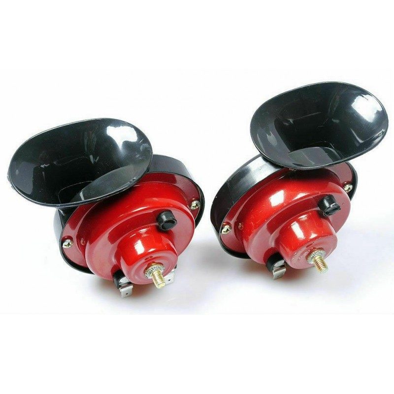 DOBO Coppia trombe clacson bitonali 12V auto moto camper tuning 112...
