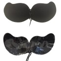 Bra in silicone adesivo senza spalline push up reggiseno invisibile hot donna - Colore nero o beige