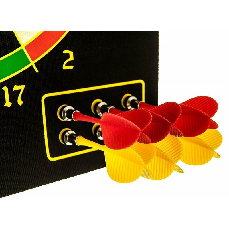 DOBO Tirassegno bersaglio magnetico da muro 6 freccette magnetiche ...