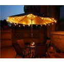 Catena luminosa filo luci luce calda esterno interno giardino feste ghirlanda