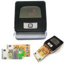 Rilevatore banconote false portatile aggiornabile verifica soldi denaro EURO