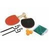 DOBO Kit tennis da tavolo racchette 3 palline rete con morsetti set...