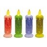 DOBO Candela LED cambia colore RGB glitter brillantini lampada luce...