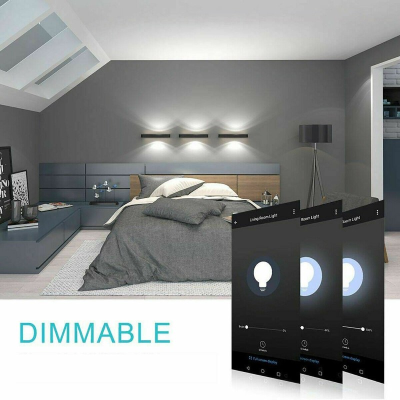 DRIWEI Lampadina LED E27 lampada smart controllo wifi 12W luce cald...
