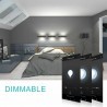 DRIWEI Lampadina LED E27 lampada smart controllo wifi 12W luce cald...