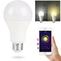 Lampadina LED E27 lampada smart controllo wifi 12W luce calda fredda app