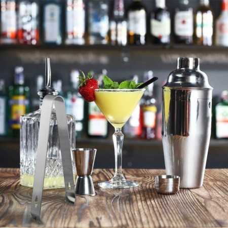 Set 12pz shaker per cocktail kit completo bartender barista mixer 550 ML drink