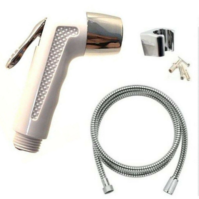 Doccetta igienica a mano bidet lavandino spruzzatore kit bagno ausilio disabili
