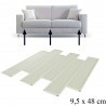 Generico Set 6 Pannelli divano ripara sedute letto poltrone 48x9,5c...