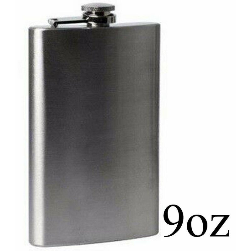 DOBO Fiaschetta Acciaio 6oz/165ml 7oz/196ml 8oz/227ml 9oz/266ml fla...