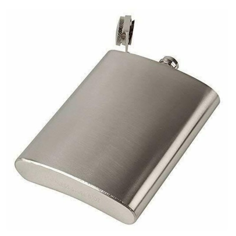 DOBO Fiaschetta Acciaio 6oz/165ml 7oz/196ml 8oz/227ml 9oz/266ml fla...