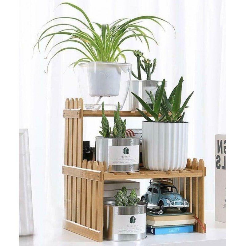 DOBO Portavaso Legno fioriera piante 31x21x31 cm giardino fiori vas...