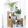 DOBO Portavaso Legno fioriera piante 31x21x31 cm giardino fiori vas...