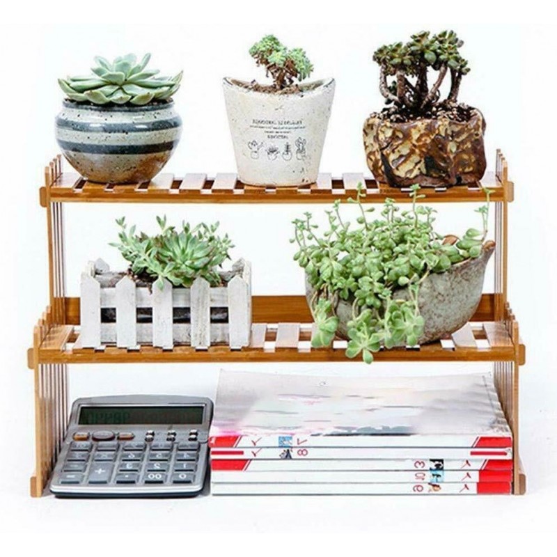 DOBO Portavaso Legno fioriera piante 31x21x31 cm giardino fiori vas...