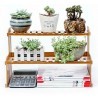 DOBO Portavaso Legno fioriera piante 31x21x31 cm giardino fiori vas...