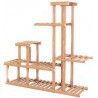 DOBO Portavaso in Legno fioriera piante 106x25x97 cm giardino fiori...