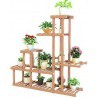 DOBO Portavaso in Legno fioriera piante 106x25x97 cm giardino fiori...