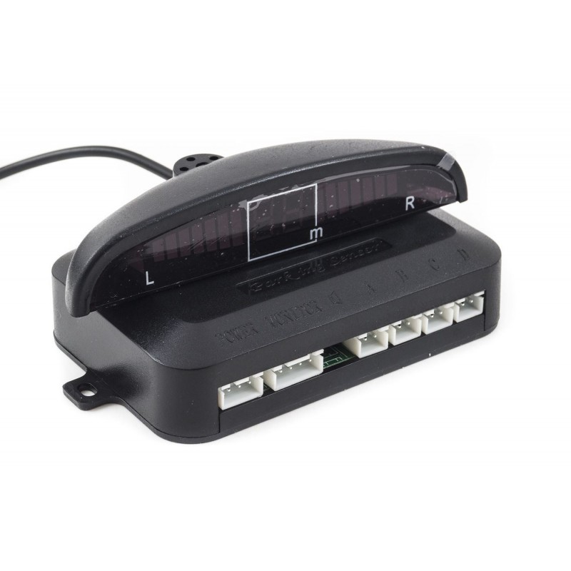 KIT 4 SENSORI DI PARCHEGGIO PER AUTO CON DISPLAY LED ACUSTICO PARKING SENSOR KIT COMPLETO