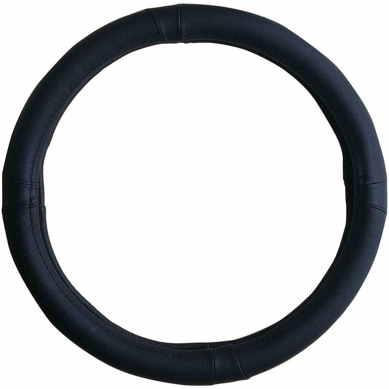 DOBO Coprivolante auto universale simil pelle fodera volante Nero M...