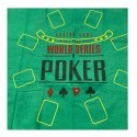 Copritavolo Poker panno verde gioco da tavola 60x90cm texas hold'em black jack