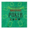 DOBO Copritavolo Poker panno verde gioco da tavola 90x120cm texas h...