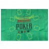DOBO Copritavolo Poker panno verde gioco da tavola 90x120cm texas h...
