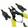 DOBO Kit Pinza seeger 4 testine in 1 anelli elastici set interni es...