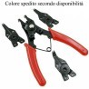 DOBO Kit Pinza seeger 4 testine in 1 anelli elastici set interni es...