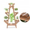 DOBO Portavaso Legno con Mulino fioriera piante 97x25x47 cm fiori v...