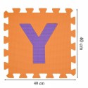 6Pz Tappeto Puzzle per bambini 40x40 cm tappetino in gomma bimbi gioco