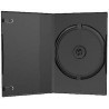 DOBO 10 custodie per CD DVD vergini singole nere vuote 14mm custodi...