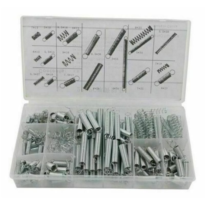 DOBO kit 200pz Molle a compressione a trazione acciaio 20 misure as...