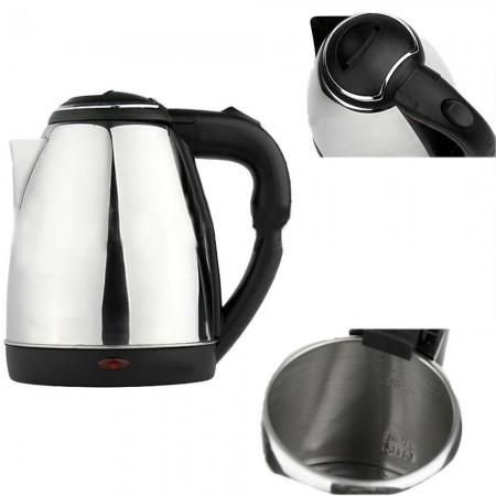Bollitore elettrico 1800W scalda bevande acqua acciaio tisane 1,8L casa