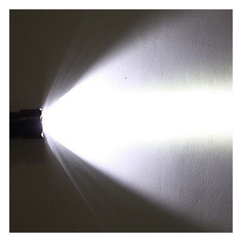 TORCIA TATTICA LED CREE RICARICABILE 8000 W BL-8373 SOFT AIR MILITARE POLICE