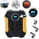 Compressore aria portatile 12V auto display digitale pompa portatile bici moto