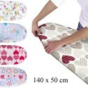 Copriasse telo copertura asse da stiro universale 140x50 cm multicolore elastico