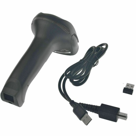 Lettore scanner codice a barre Barcode WIRELESS senza fili pistola laser L017