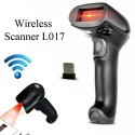 Lettore scanner codice a barre Barcode WIRELESS senza fili pistola laser L017