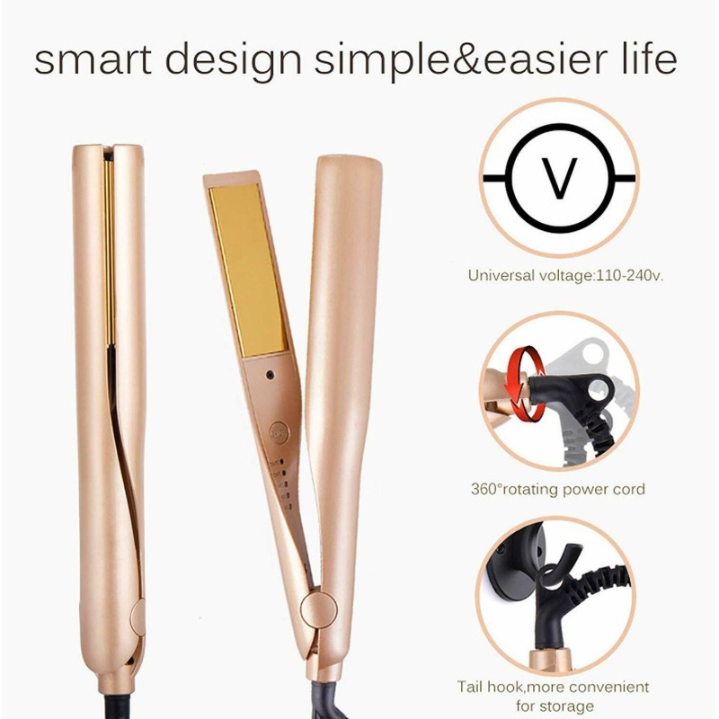 DOBO Piastra capelli 2 in 1 Onde ferro arricciacapelli professional...
