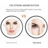 DOBO Specchio braccio Flessibile makeup luce led zoom lente 10x con...