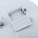Specchio braccio Flessibile makeup luce led zoom lente 10x con ventosa bagno
