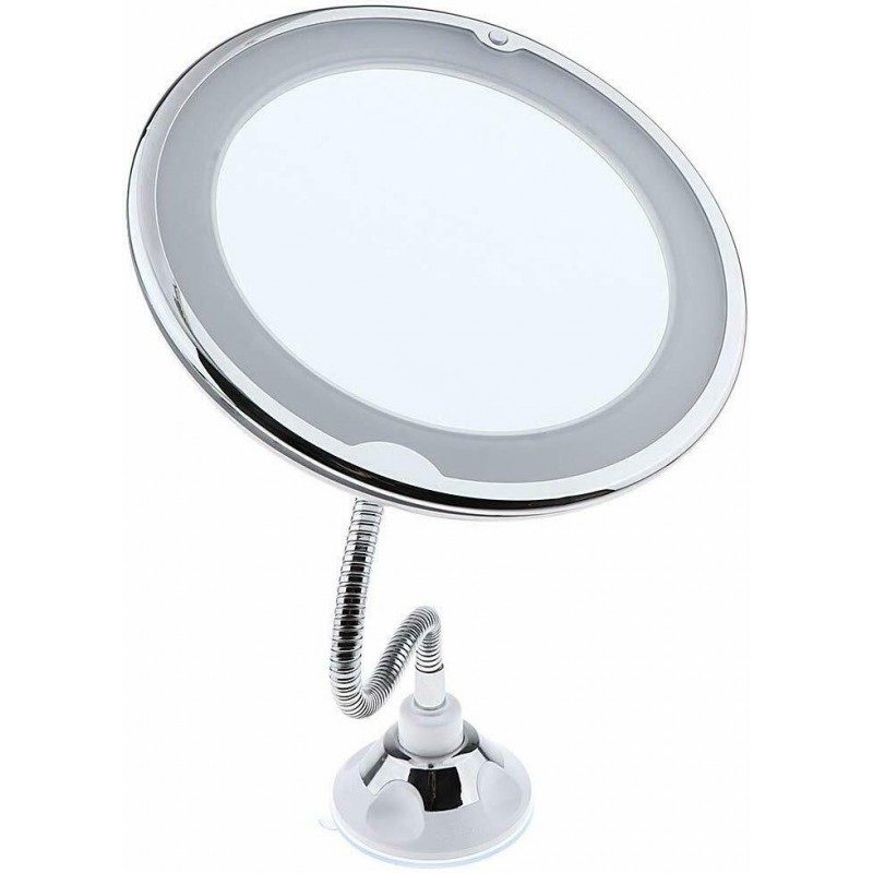 DOBO Specchio braccio Flessibile makeup luce led zoom lente 10x con...